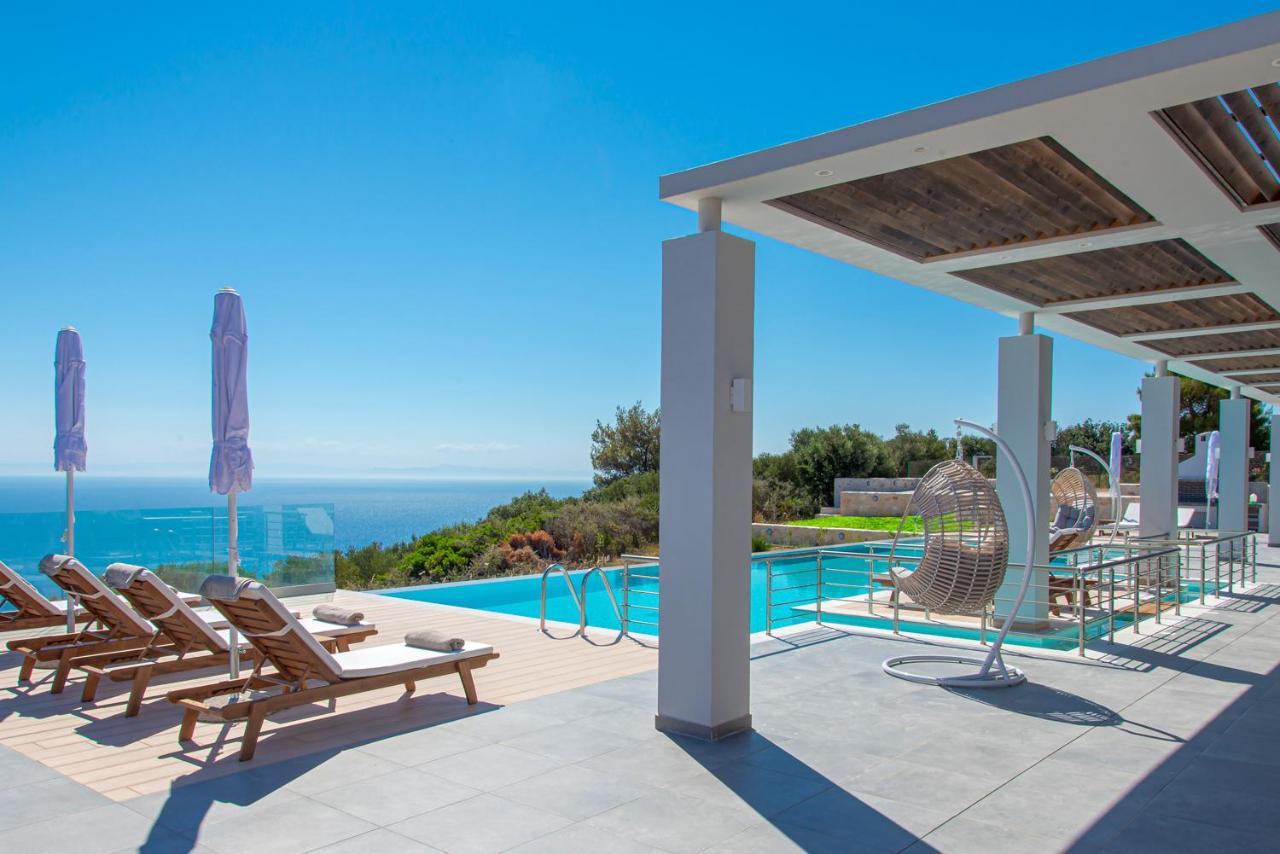 Marathia View Villa Despina Private Luxury Villa Marathiás Esterno foto